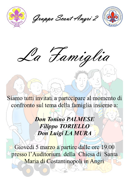 la Famiglia convegno